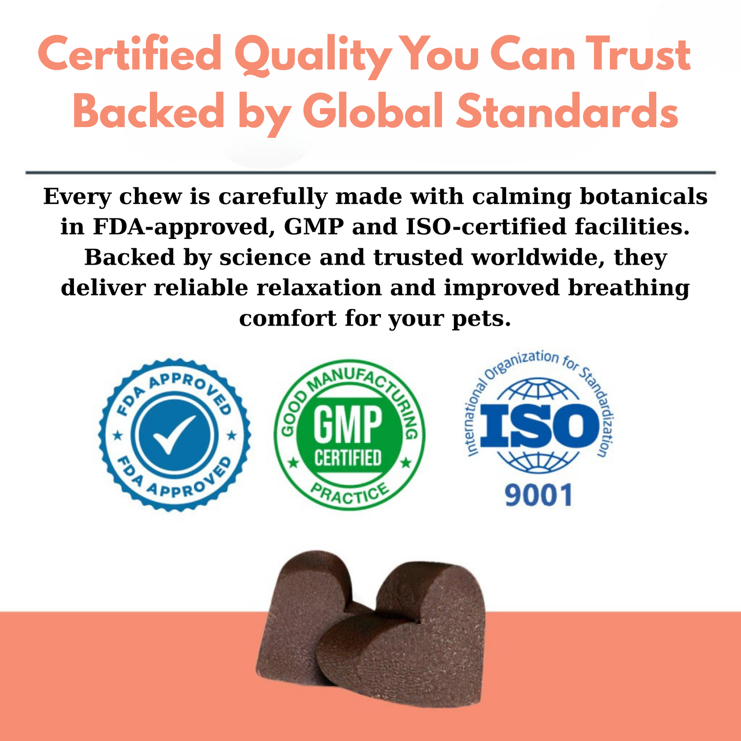 Advanced Calming Support Chews for Dogs & Cats